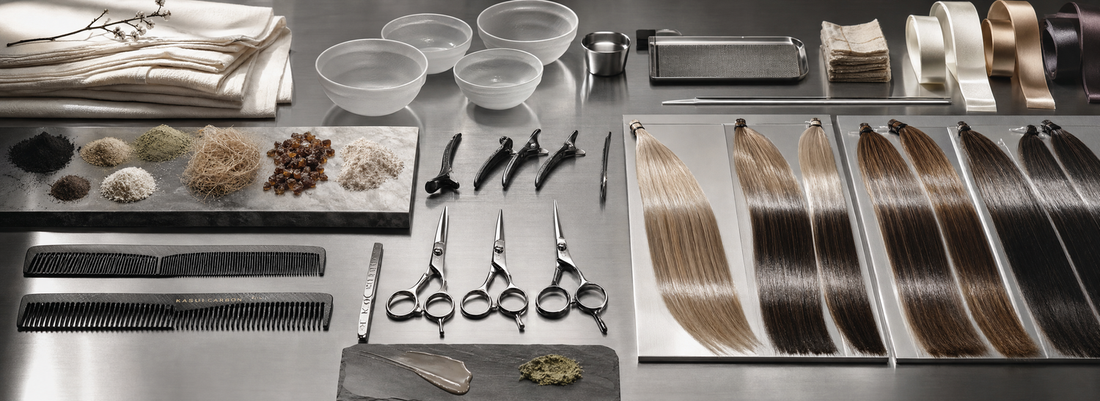 Professional hair kit for stylists with keratin, btox, protein treatment, violet care, and sulfate-free aftercare products