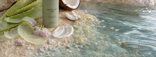 Sulfate free shampoo for smooth frizz-free straightened hair after keratin treatment