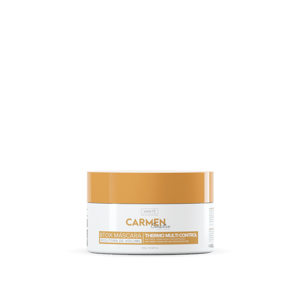 Btox Carmen Sensitive | Volume Reduction and Hydration | For Sensitive and Damaged Hair | 300g - Make Beauty International