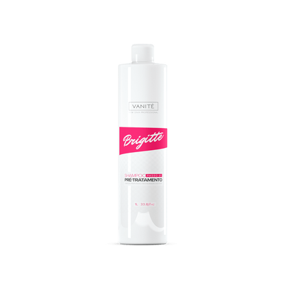 Brigitte Pre-Treatment Shampoo | Cleaning and Preparing Threads | For All Hair Types | 1000ml (33.8 fl oz) - Make Beauty International