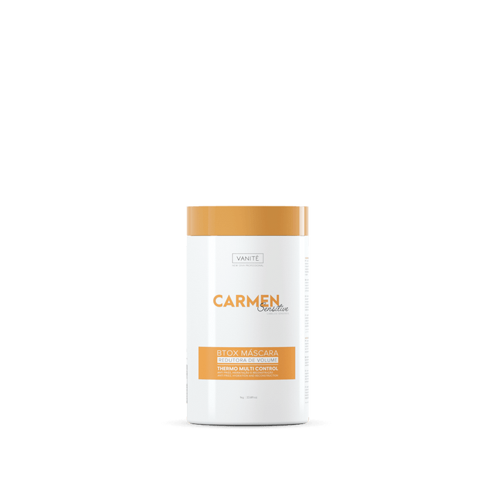 Btox Carmen Sensitive | Volume Reduction and Hydration | For Sensitive and Damaged Hair | 1kg - Make Beauty International