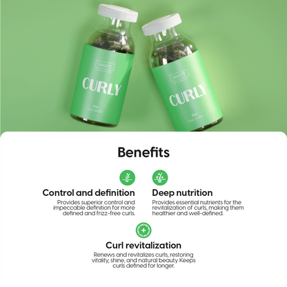 Feelings Curly Ampoule | Curl Modeling and Hair Nutrition | For Curly Hair | 15ml - Make Beauty International