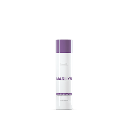 Marilyn Home Care Shampoo | Deep Cleansing and Color Revitalization | For Blondes and Grays | 250ml - Make Beauty International